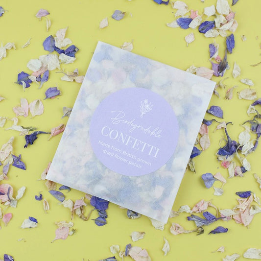 Lilac Confetti Sachets