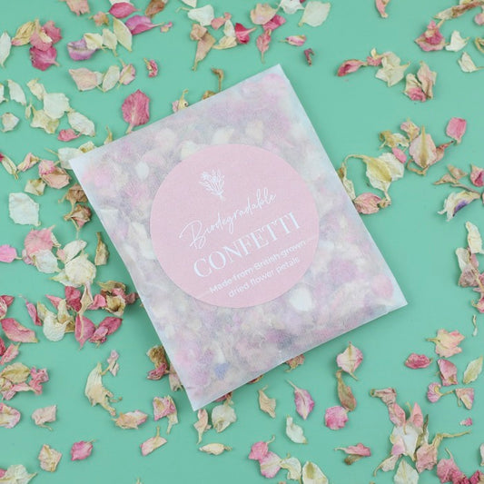 Pink Confetti Sachets