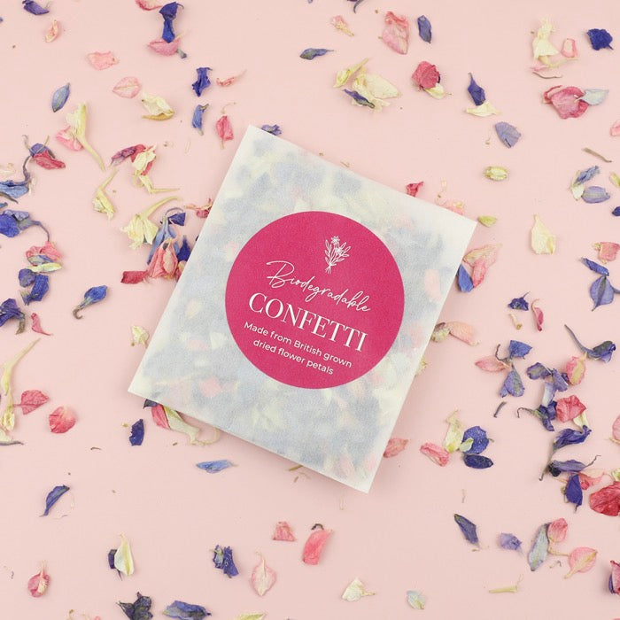 Violet Confetti Sachets