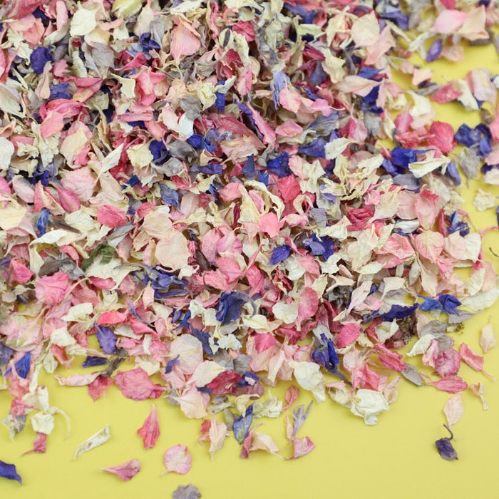 Mixed Colours Premium Confetti - 1 Litre
