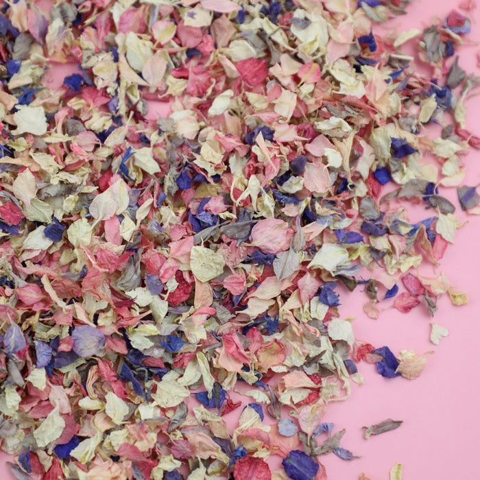Mixed Colours Premium Confetti - 1 Litre