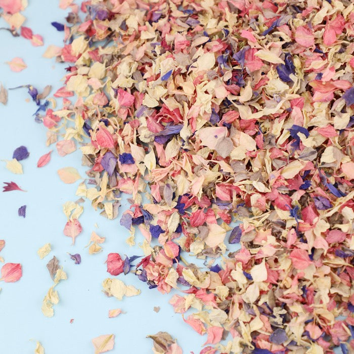 Mixed Colours Premium Confetti - 1 Litre