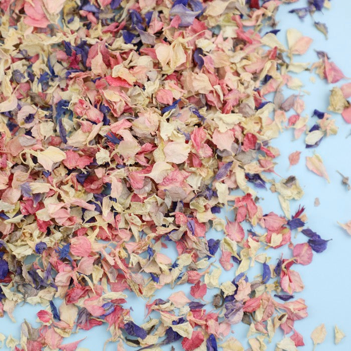 Mixed Colours Premium Confetti - 1 Litre