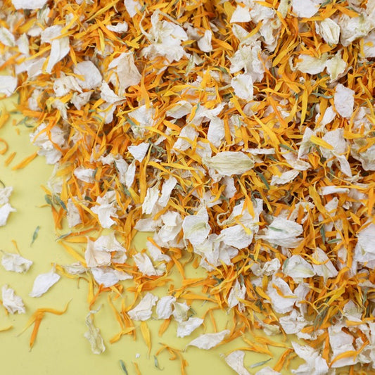 Yellow & Ivory Premium Confetti