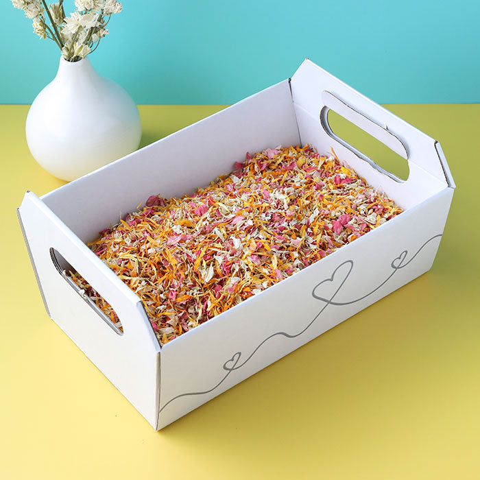 Heart Confetti Tray - 2 Litres (16-20 Handfuls)