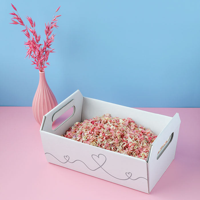 Heart Confetti Tray - 2 Litres (16-20 Handfuls)