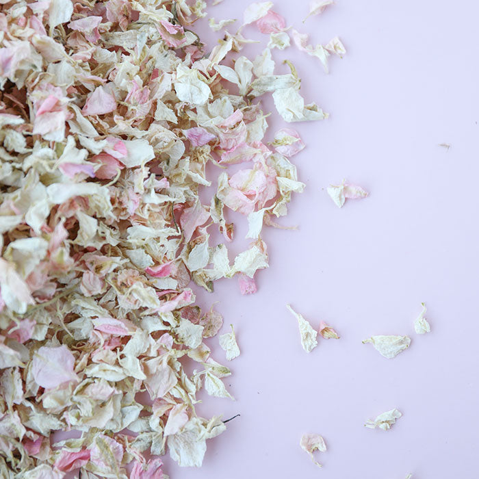 Natural Dried Natural Flower Real Petal Biodegradable Wedding Confetti 1L  Pink