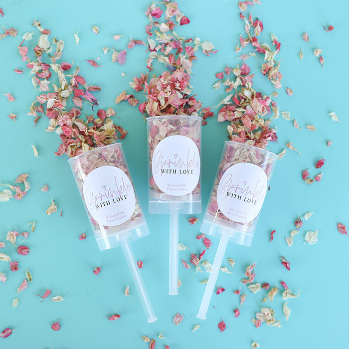 Sprinkle With Love Confetti Push Pops Kit (Pack of 10)