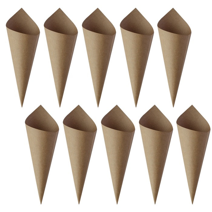 Empty Confetti Cones (Pack of 10)