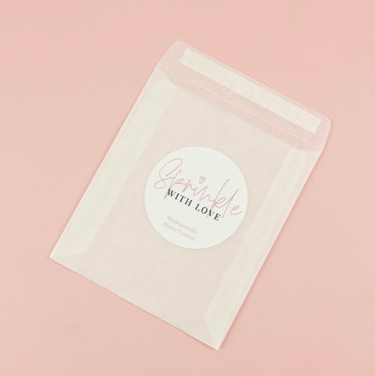 Empty Confetti Sachets