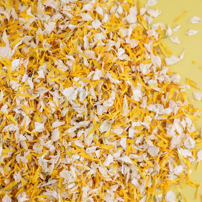 Yellow & Ivory Premium Confetti