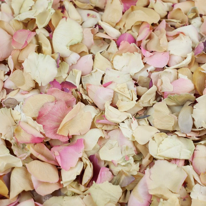 Pastel Rose Petals (40-50 Handfuls)