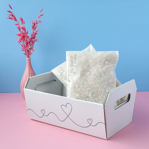 Heart Confetti Tray - 2 Litres (16-20 Handfuls)