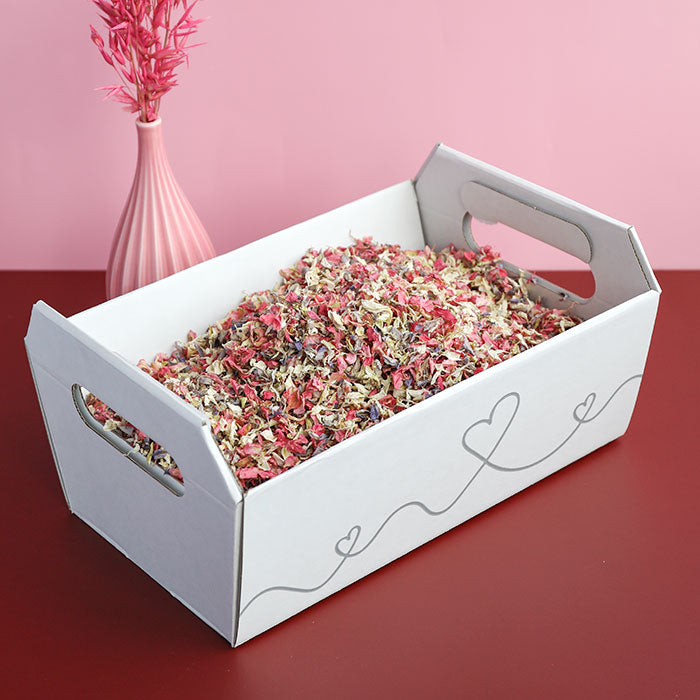 Heart Confetti Tray - 3 Litres (24-30 Handfuls)