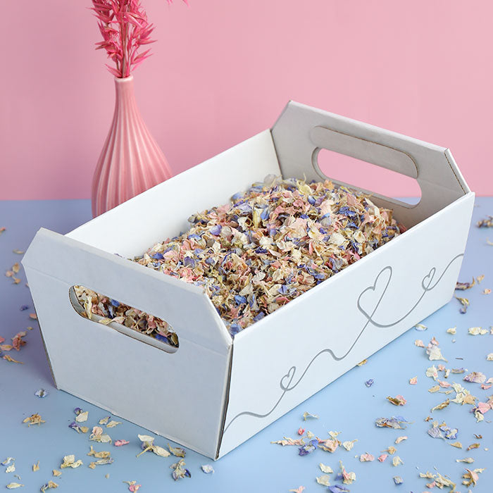Heart Confetti Tray - 3 Litres (24-30 Handfuls)