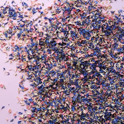 1 Litre Bag (8-10 Handfuls) Affordable Biodegradable Natural Petal Wedding Confetti