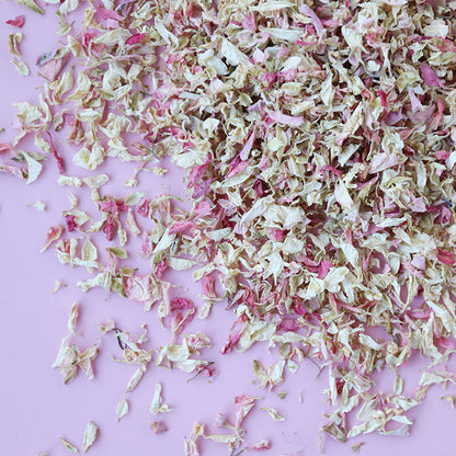 1 Litre Bag (8-10 Handfuls) Affordable Biodegradable Natural Petal Wedding Confetti