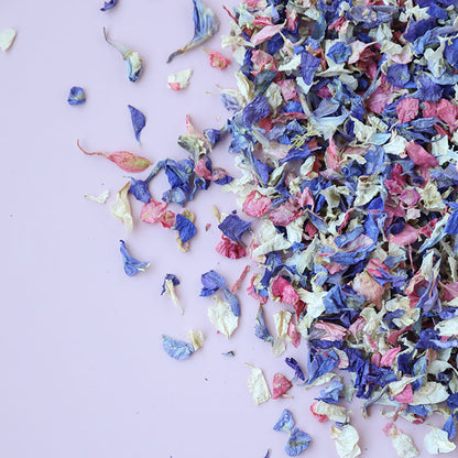 1 Litre Bag (8-10 Handfuls) Affordable Biodegradable Natural Petal Wedding Confetti