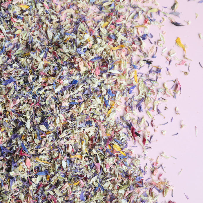 1 Litre Bag (8-10 Handfuls) Affordable Biodegradable Natural Petal Wedding Confetti