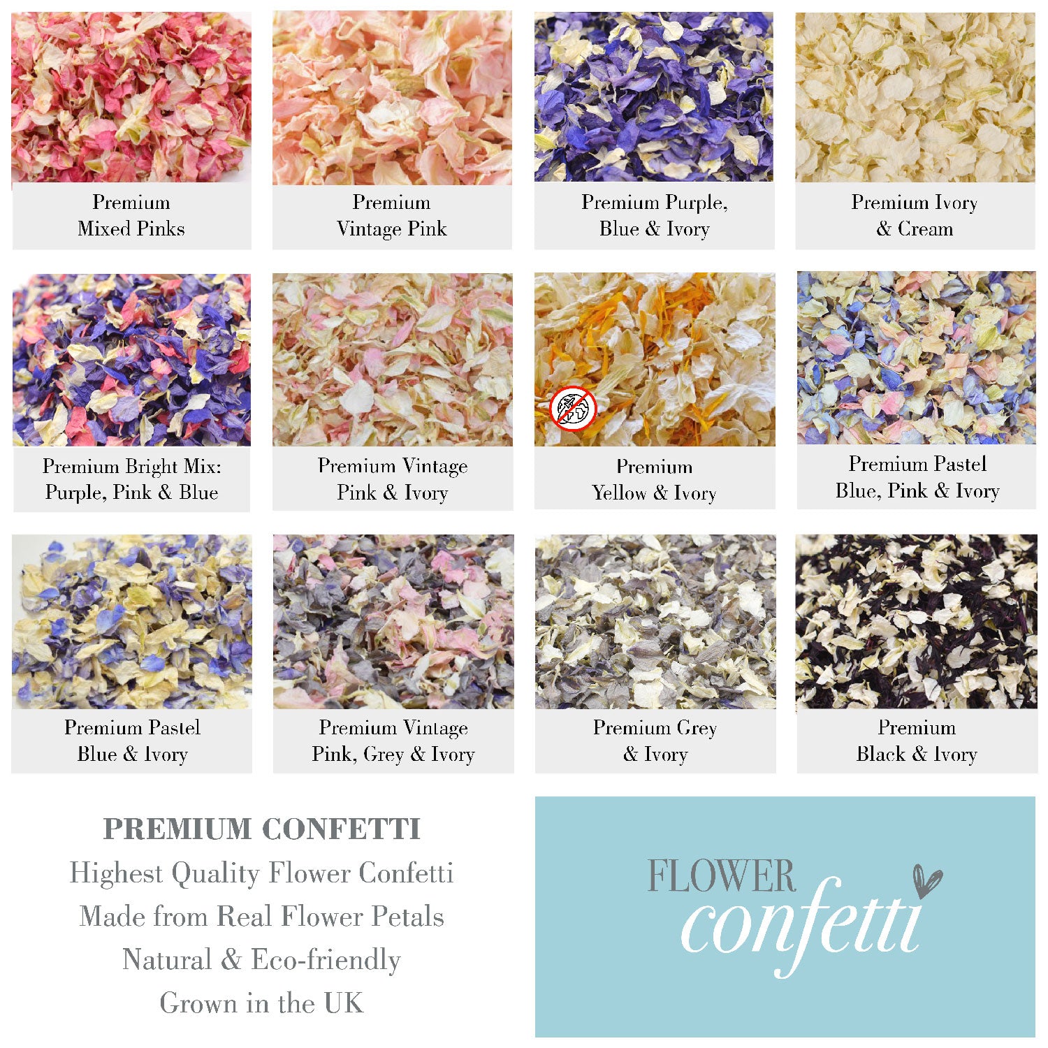 Wedding Party Confetti Dried Rose Petals Eco-Friendly Natural Dried Flower, 10