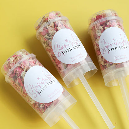 Sprinkle With Love Confetti Push Pops