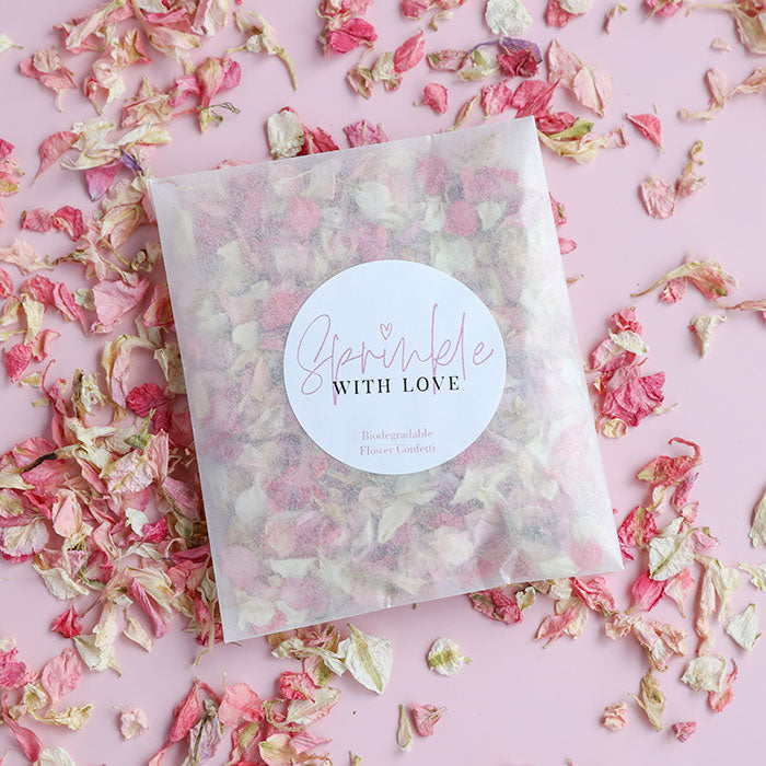 Wedding Flower Confetti Sachets