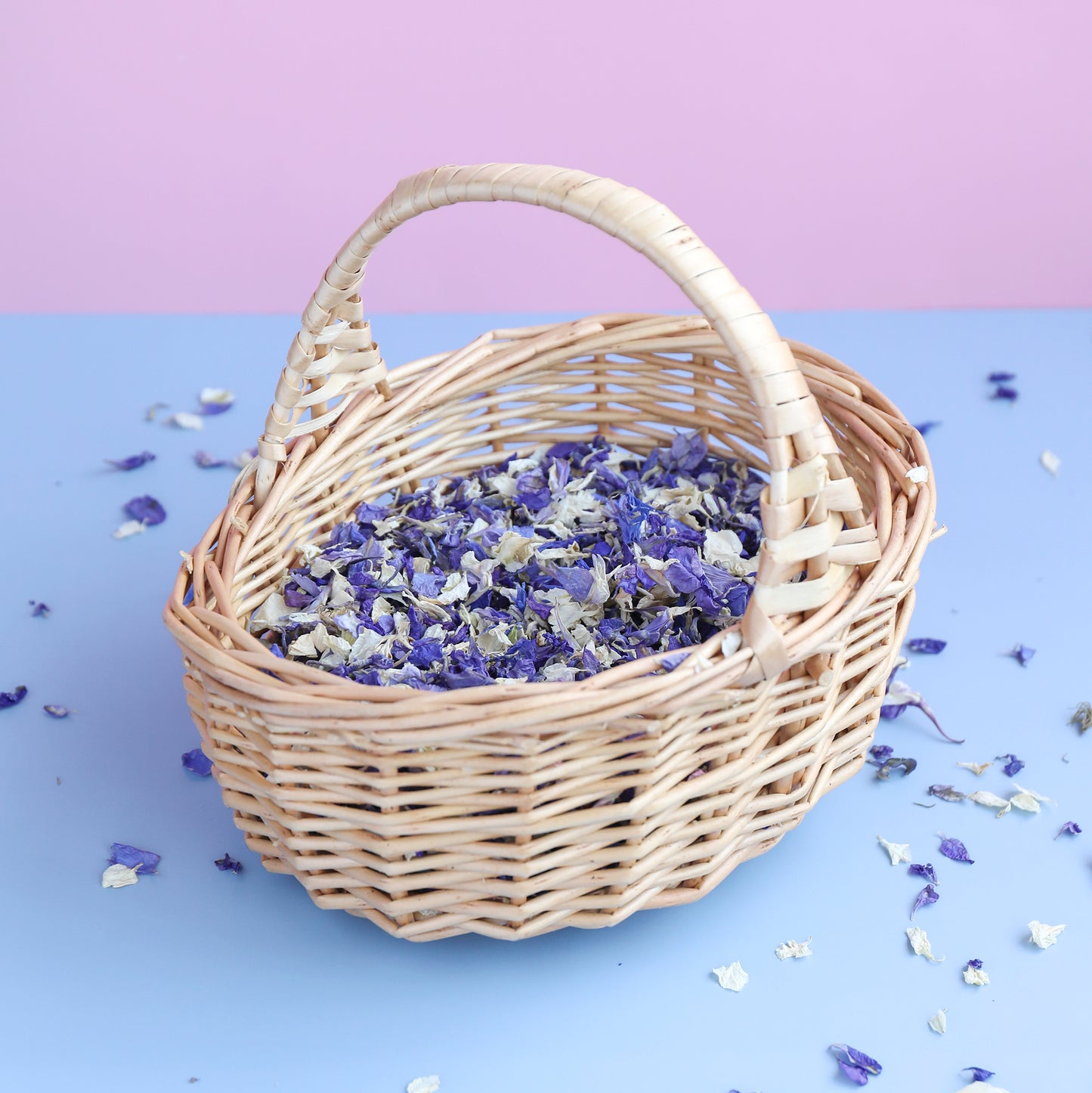 Flower Girl Basket with confetti