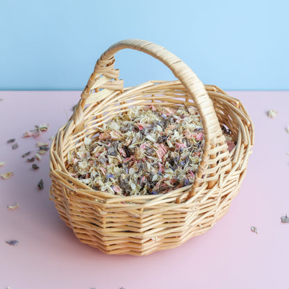 Flower Girl Basket with confetti
