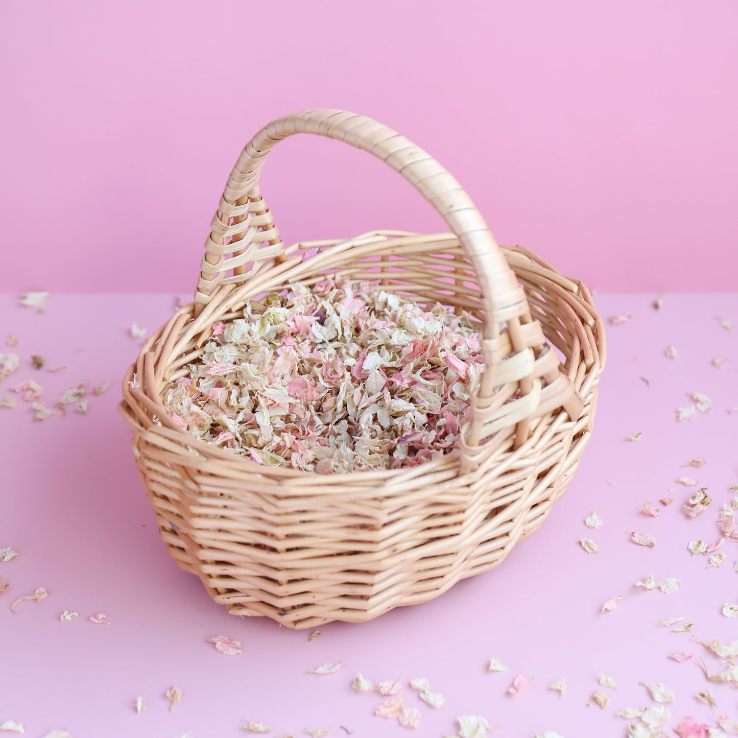 Flower Girl Basket with confetti